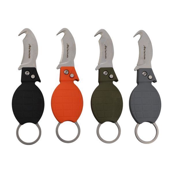 Тактичний ніж JB Tacticals GRANAT EDC автоматичний ніж з гачком свистком відкривачкою JB-KNF-0018-ORG A9832 фото
