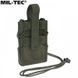 Сумка-подсумок для телефона Mil-Tec MOLLE Pocket Olive 13492001 N775 фото 4
