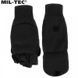 Перчатки складные Mil-Tec THINSULATE Black 12545002- M1255552020 фото 9