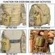 Аптечка первой помощи тактическая военная сумка JB Tacticals IFAK Molle черная JB-BAG-0003-BLK A9129 фото 4