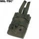 Сумка-подсумок для телефона Mil-Tec MOLLE Pocket Olive 13492001 N775 фото 3