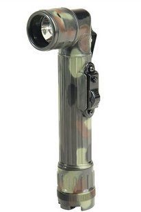 Угловой фонарь 21см LED Flecktarn + линзы Mil-Tec 15143221 M1255552160 фото