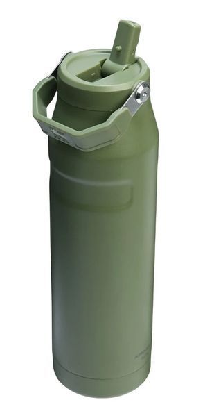 Бутылка для воды Stanley IceFlow Flip Straw 1,06L Dried Pine 10-12111-081 A9713 фото
