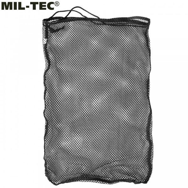 Большая сетчатая сумка Mil-Tec Black 13870002 M1255552024 фото