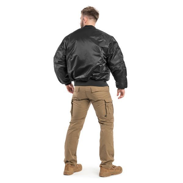 Куртка двусторонняя Mil-Tec MA1 US Black 10403002- XS M903 фото