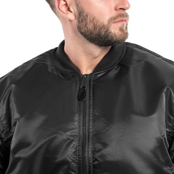 Куртка двусторонняя Mil-Tec MA1 US Black 10403002- XS M903 фото