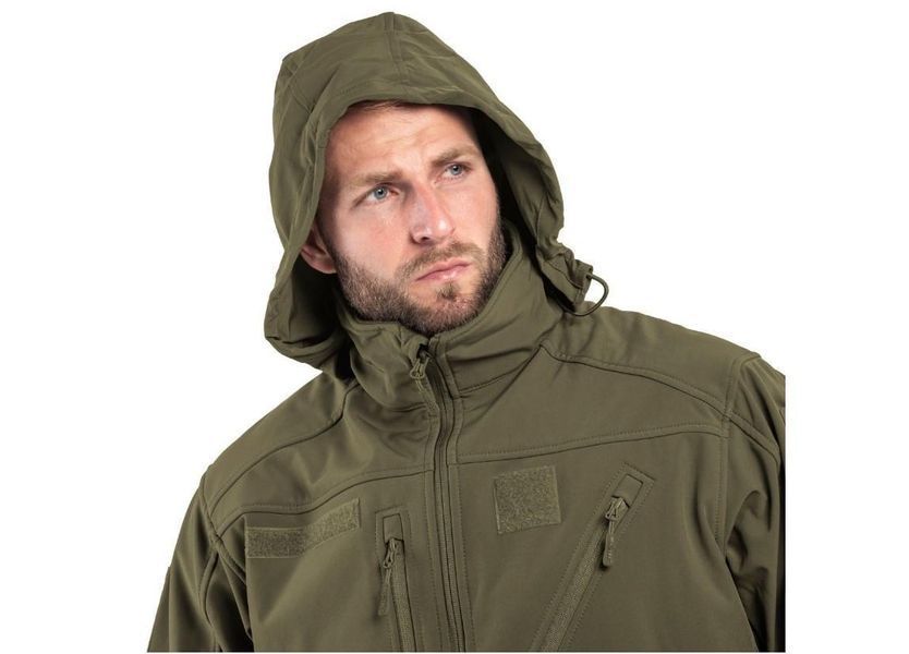 Куртка демисезонная софтшелл SOFTSHELL JACKET SCU Mil-Tec Ranger Green 10864012 P1237455 фото