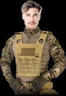 Жилет тактический REIS TACTICAL GUARD TG-VEST COY coyote A8601 фото