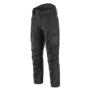 Брюки водонепроницаемые камуфляж Mil-Tec Softshell Assault Black 11380002 M125555123185 фото