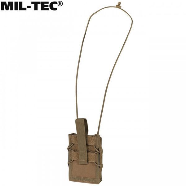 Сумка-подсумок для телефона Mil-Tec MOLLE Pocket Coyote 13492019 N776 фото