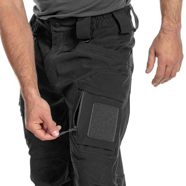 Штани водонепроникні камуфляж Mil-Tec Softshell Assault Black 11380002 M125555123185 фото