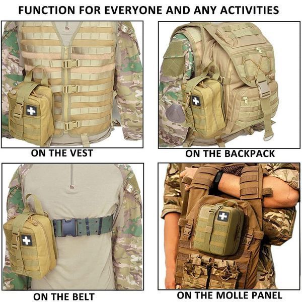 Аптечка первой помощи тактическая военная сумка JB Tacticals IFAK Molle WZ.93 JB-BAG-0003-WZ93 A9130 фото