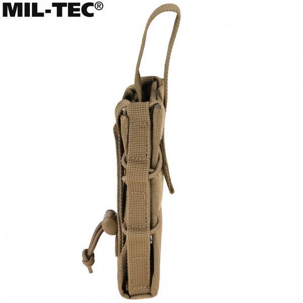 Сумка-подсумок для телефона Mil-Tec MOLLE Pocket Coyote 13492019 N776 фото