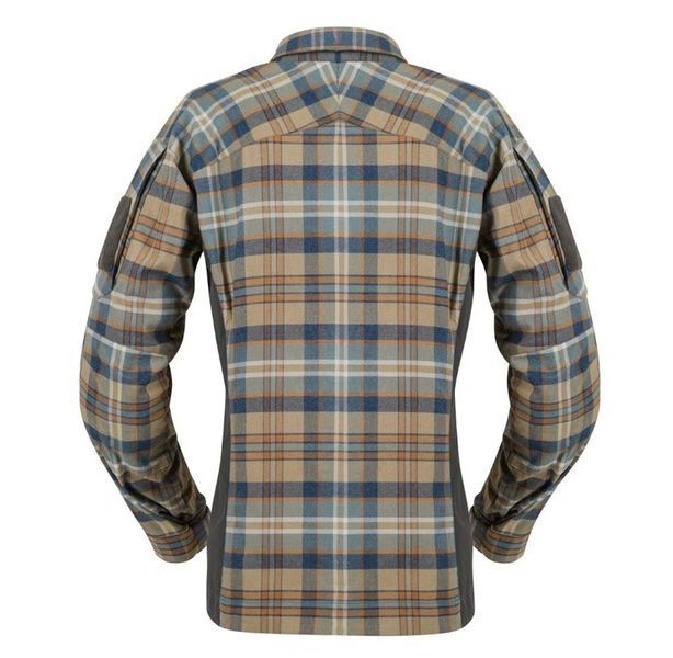 Сорочка тактична Helikon-Tex MBDU Flannel Ginger Plaid D/R KO-MBD-PO-P2 P1237087 фото
