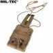Сумка-подсумок для телефона Mil-Tec MOLLE Pocket Coyote 13492019 N776 фото 4