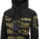 Толстовка на замку Helikon-Tex ROGUE HOODIE (FULLZIP) Black/Tiger Stripe BL-RHF-PO-0162A M1255551698 фото 8