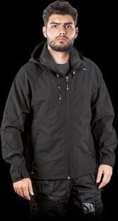 Куртка захисна Softshell з мембраною L.HOLLMAN LH-WEINFELD B чорна M A9354 фото