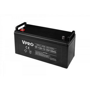 Аккумулятор Volt Polska AGM VPRO 12V 120 Ah VRLA 6AKUAGM120 W2269 фото