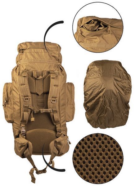 Рюкзак Mil-Tec Recom Rucksack 88 L PES COYOTE 14033005 M125555511322 фото