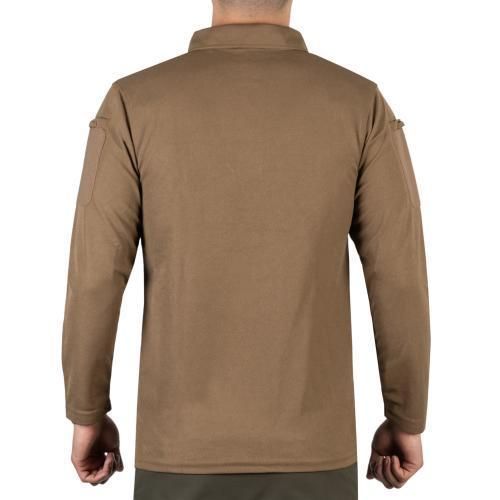 Рубашка поло Mil-Tec POLOSHIRT Quickdry Coyote D/R 10962019 M125555877 фото