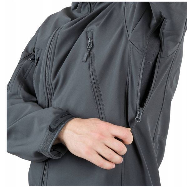 Куртка ветрозащитная Helikon-Tex Gunfighter Softshell Shadow Grey KU-GUN-FM-35 P1237095 фото
