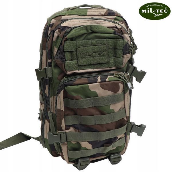Рюкзак Mil-Tec Small Assault Pack 20 л Woodland 14002020 N615 фото