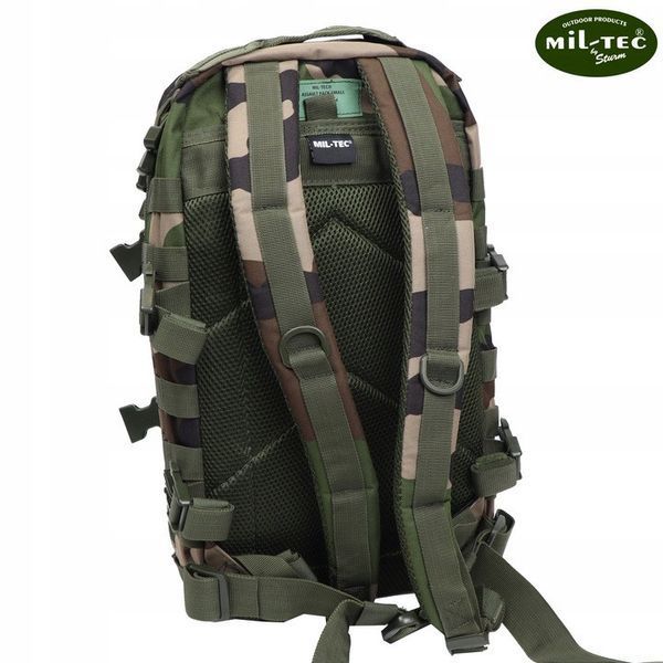 Рюкзак Mil-Tec Small Assault Pack 20 л Woodland 14002020 N615 фото