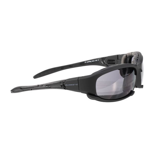 Окуляри тактичні з 3 змінними склами Swiss Eye Safety Goggles Guardian black 15619102- P123463 фото
