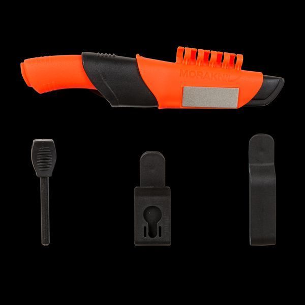 Нож из нержавеющей стали MORAKNIV BUSHCRAFT SURVIVAL Black Z-BSS-CS-01 M1255551045 фото