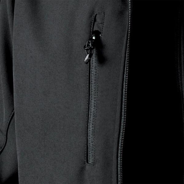 Куртка захисна Softshell з мембраною L.HOLLMAN LH-WEINFELD B чорна M A9354 фото
