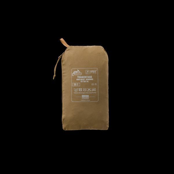 Куртка вітровка Helikon-Tex TRAMONTANE Wind Jacket WindPack Nylon PL Woodland KU-TMT-NL-04 A8928 фото