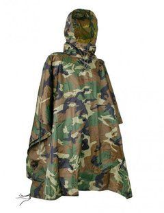 Пончо Mil-Tec RipStop Woodland 10630020 M773 фото