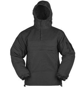 Куртка анорак ветрозащитная Mil-Tec Combat Anorak Summer черная 10332002 P1627 фото