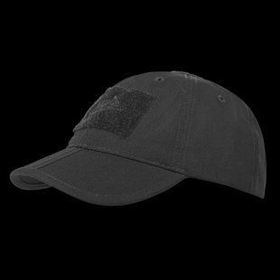 Бейсболка Helikon-Tex FOLDING POLYCOTTON RIPSTOP Black CZ-BBF-PR-01 M1255551099 фото
