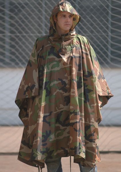 Пончо Mil-Tec RipStop Woodland 10630020 M773 фото