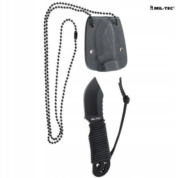 Нож для ношения на шее Mil-Tec EDC Paracord NECK KNIFE Kydex 15398400 M714 фото