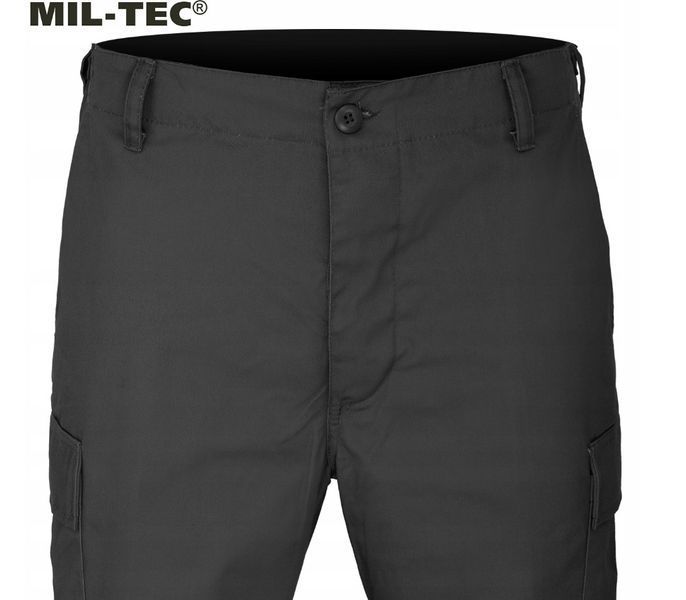 Штани шорти 2 в 1 трекінгові Mil-Tec BDU ZIP OFF Black 11510002 P1236782 фото