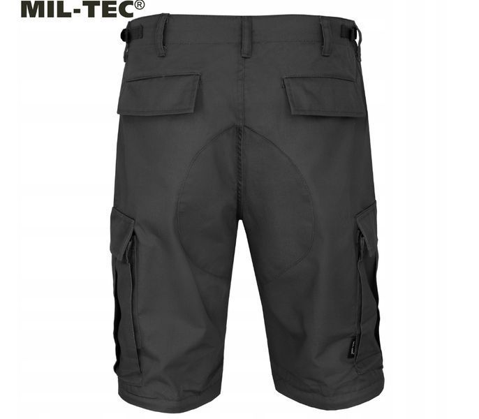 Штани шорти 2 в 1 трекінгові Mil-Tec BDU ZIP OFF Black 11510002 P1236782 фото