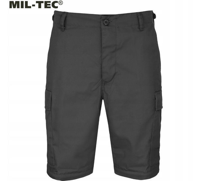 Штани шорти 2 в 1 трекінгові Mil-Tec BDU ZIP OFF Black 11510002 P1236782 фото