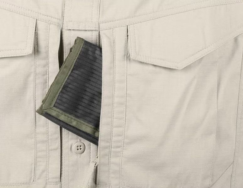 Сорочка тактична з коротким рукавом Helikon-Tex Defender Mk2 Ripstop Olive Green KO-DS2-PR-02 P1379 фото