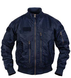 Куртка бомбер демисезонная Mil-Tec Tactical Flight Jacket Dark Blue 10404603- P123453 фото