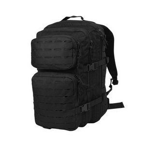 Великий чорнийРюкзак Mil-Tec Assault Laser Cut 36 л 14002702 M125555685 фото