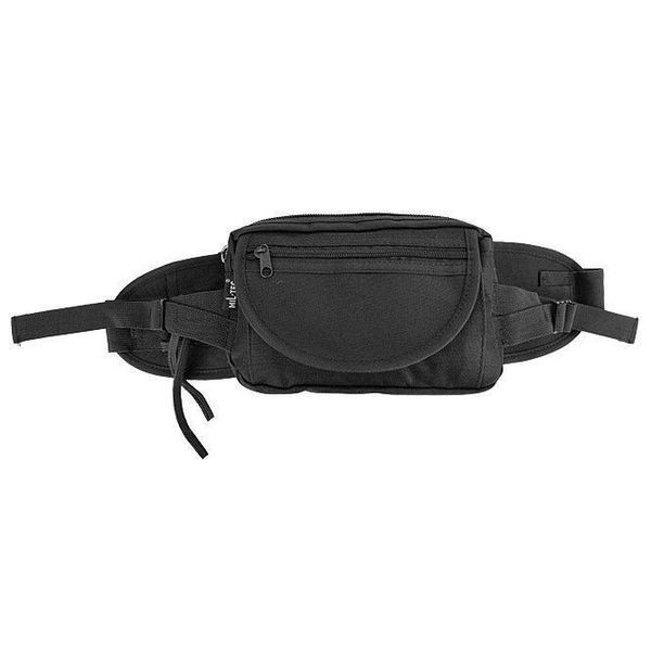 Сумка поясная большая Mil-Tec Hip Bag Large Black 13513002 N617 фото