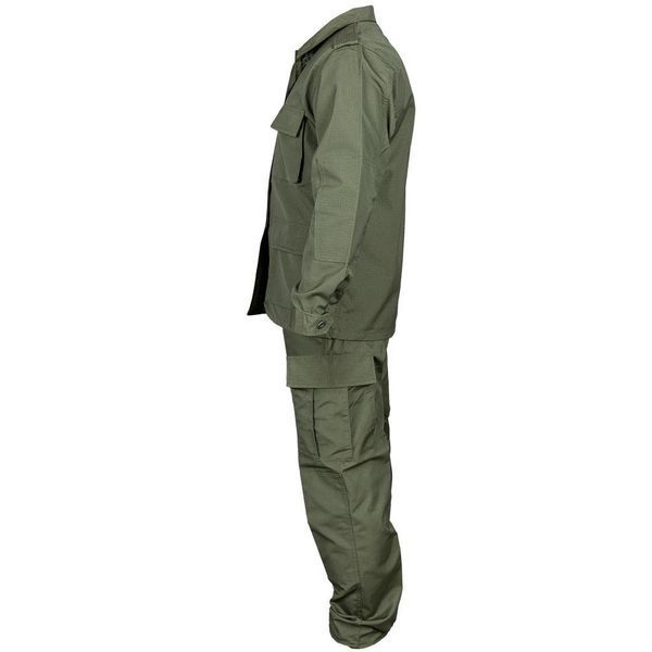 Костюм толстовка и брюки из рип-стопа REIS TG-GRASS Z зеленый P123757059 фото