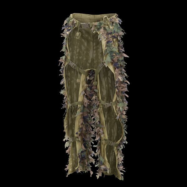 Набір пончо та штани Helikon-Tex LEAF GHILLIE US Woodland KP-LFG-PO-03 M1255551063 фото