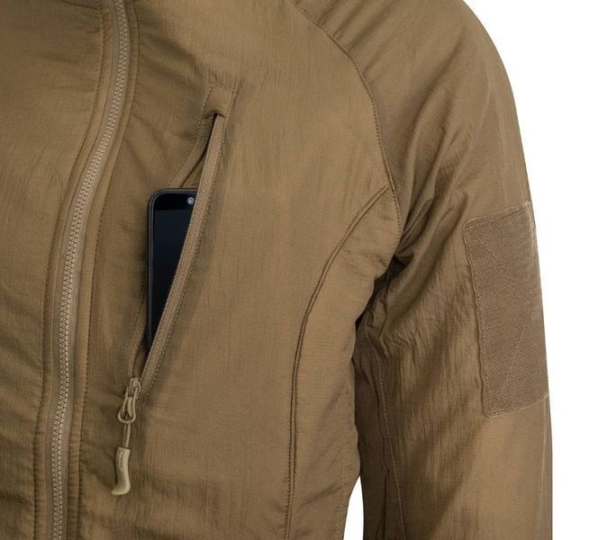 Куртка женская с капюшоном и компрессионным мешком Helikon-Tex Wolfhound Hoodie US Woodland KU-WWH-NL-03 P1237110 фото