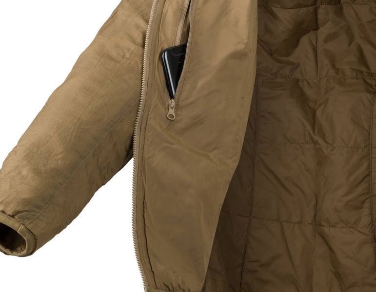 Куртка женская с капюшоном и компрессионным мешком Helikon-Tex Wolfhound Hoodie US Woodland KU-WWH-NL-03 P1237110 фото