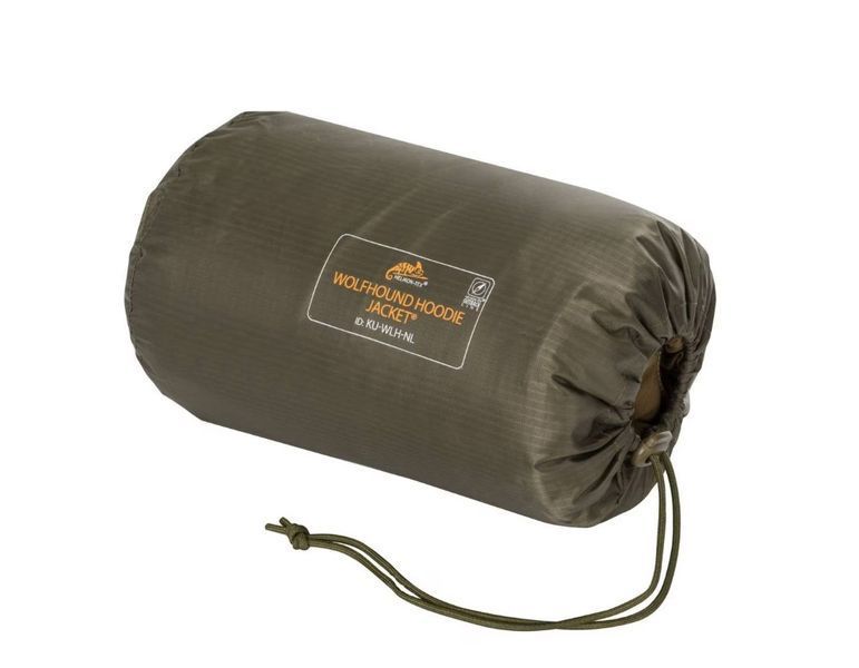 Куртка женская с капюшоном и компрессионным мешком Helikon-Tex Wolfhound Hoodie US Woodland KU-WWH-NL-03 P1237110 фото