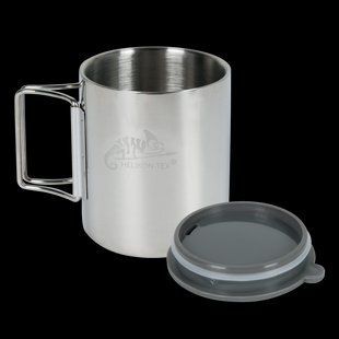 Термокухоль + чохол Helikon-Tex Thermo Cup 250 мл складана ручка, кришка, подвійні стінки TK-TK1-SS-15 M12255551456 фото