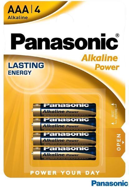 Батарейки PANASONIC Alkaline Power LR6/AAA 4 шт M12555677 фото